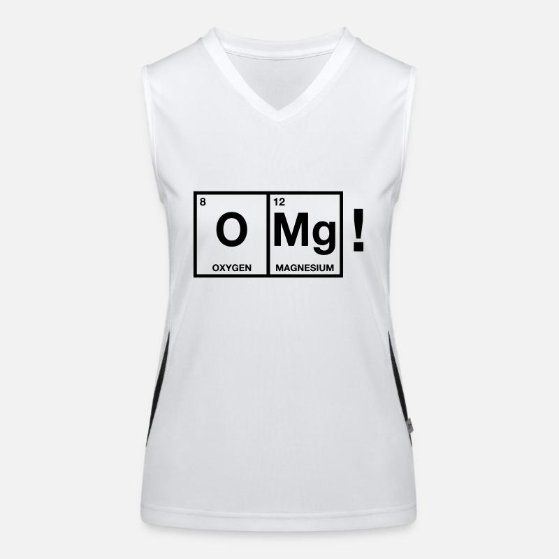 OMG periodic system Débardeur respirant contrasté Femme