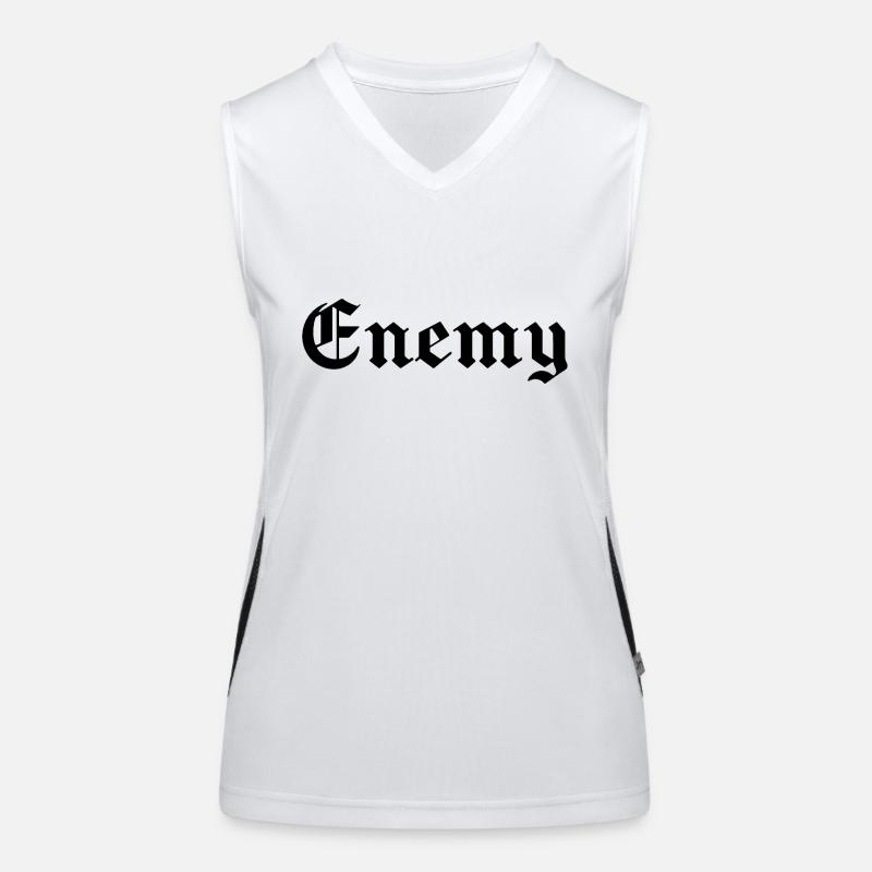 Enemy Funktionelles Kontrast-Tank Top für Frauen