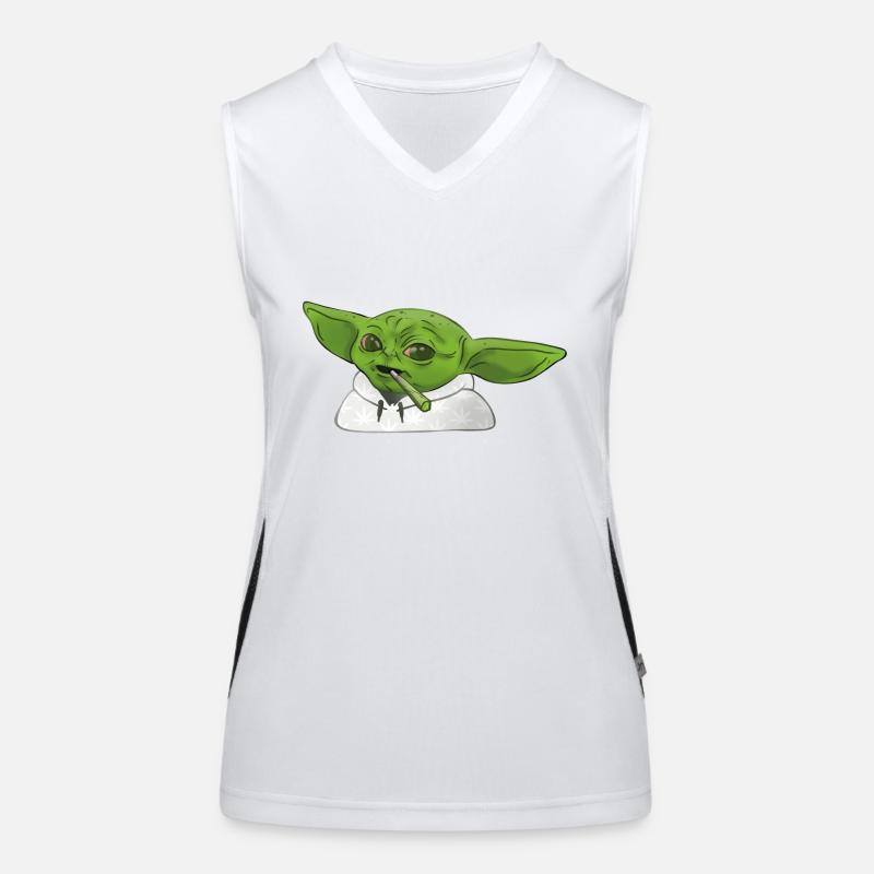 fumer joda Débardeur respirant contrasté Femme