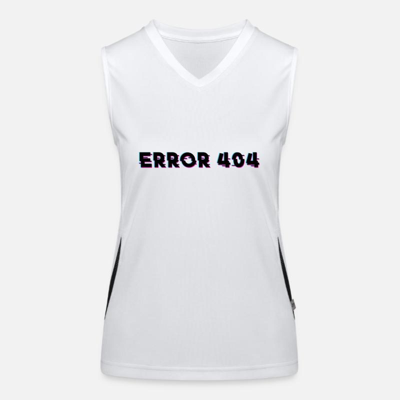 internet error 404 - Internet Error 404 Women's Functional Contrast Tank Top