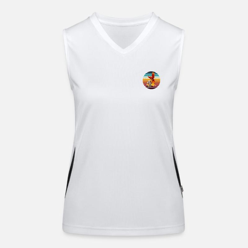 Phoenix Above Funktionelles Kontrast-Tank Top für Frauen