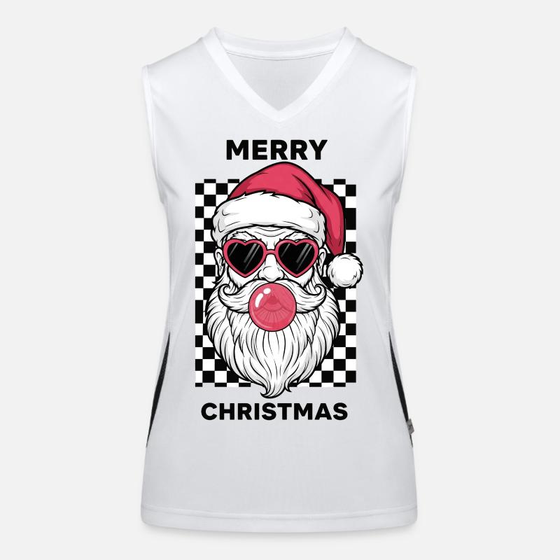 Joyeux Noël Débardeur respirant contrasté Femme