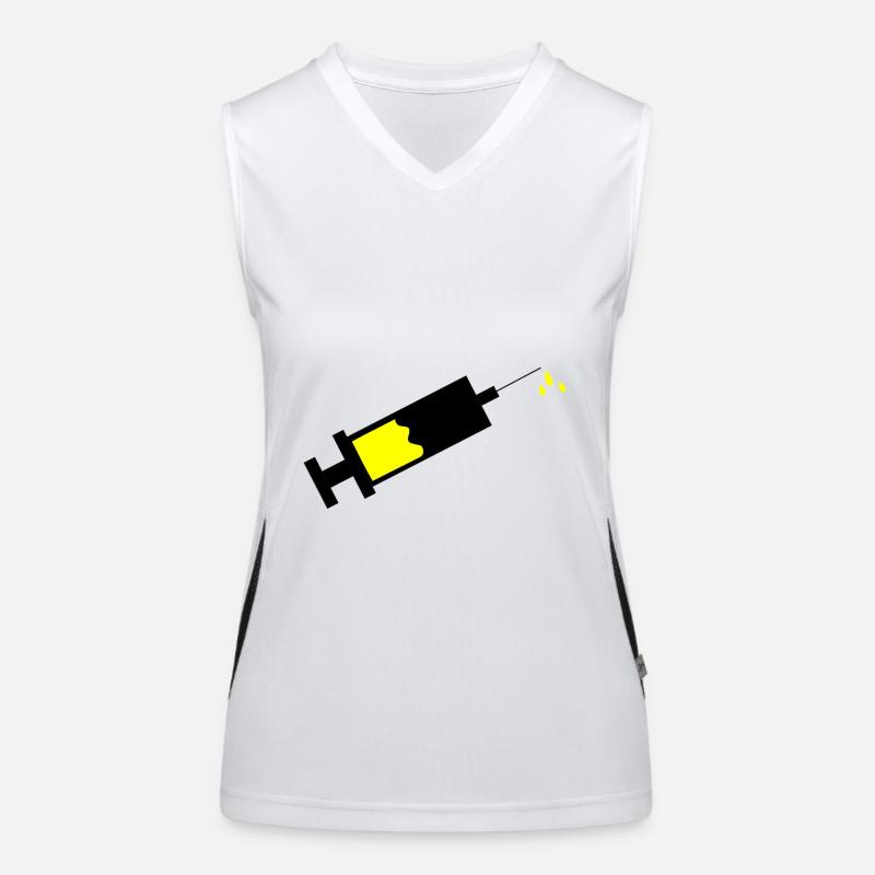 Spritze Funktionelles Kontrast-Tank Top für Frauen