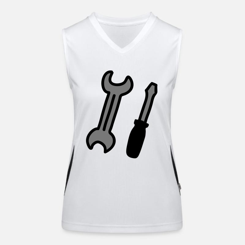 outillage Débardeur respirant contrasté Femme