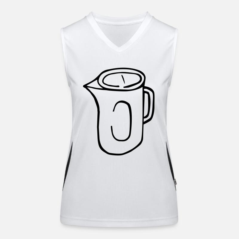 Wasserkocher, , Küchenhelfer, Technik, technisch, Funktionelles Kontrast-Tank Top für Frauen
