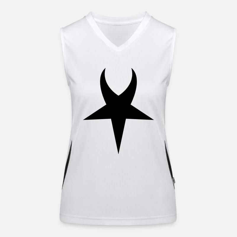 devil Women's Functional Contrast Tank Top