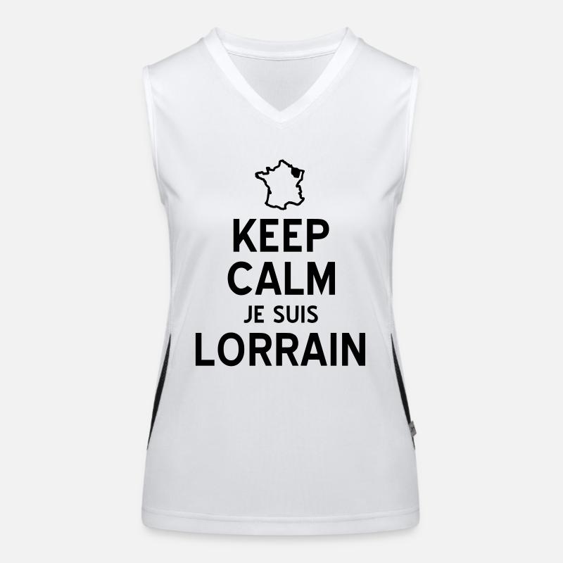 lorrain Débardeur respirant contrasté Femme
