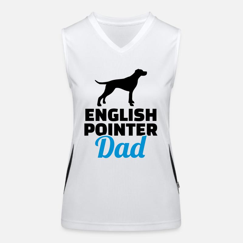 English Pointer Women's Functional Contrast Tank Top