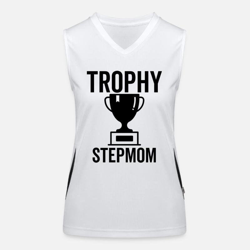 Trophäe Stiefmutter Funktionelles Kontrast-Tank Top für Frauen