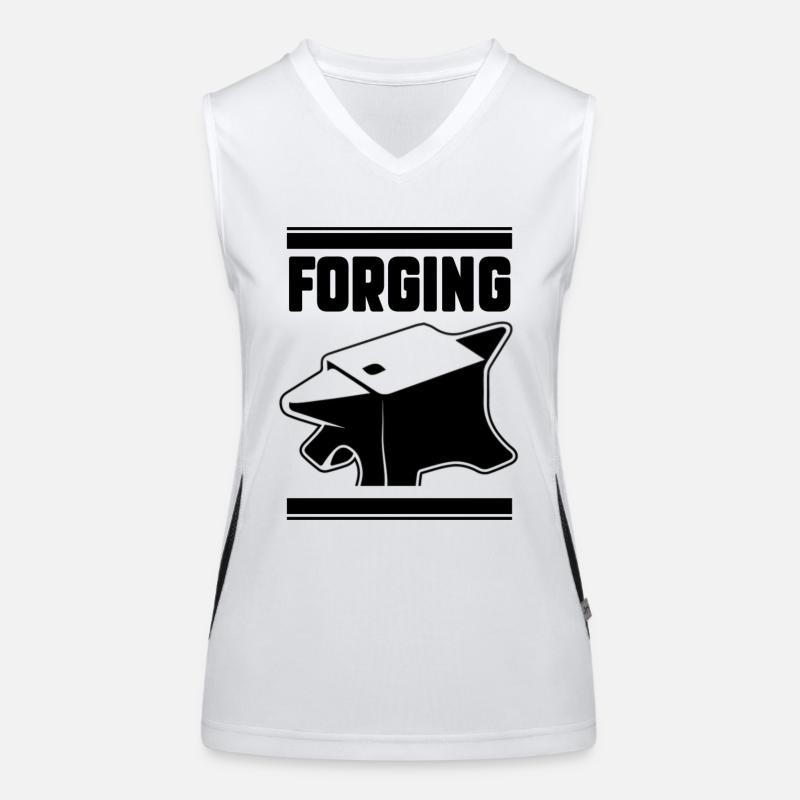 Schmieden Funktionelles Kontrast-Tank Top für Frauen