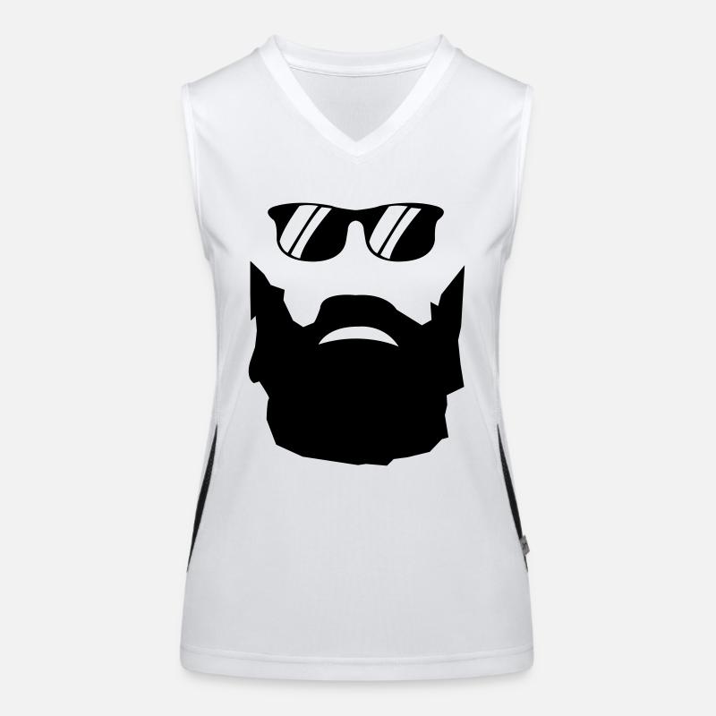bart sonnenbrille Funktionelles Kontrast-Tank Top für Frauen