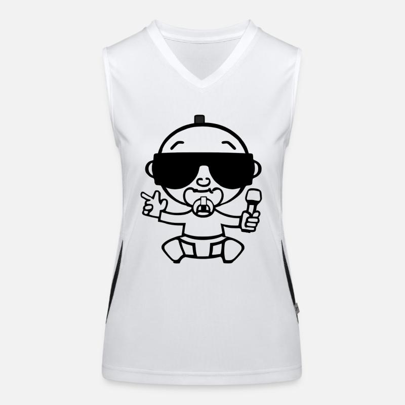 bébé cool Débardeur respirant contrasté Femme