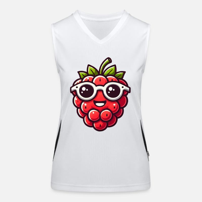 Raspberry Comic Women's Functional Contrast Tank Top