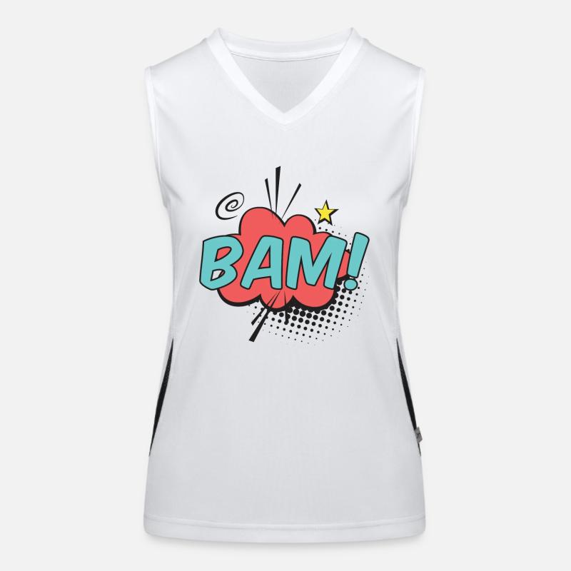 Bam Funktionelles Kontrast-Tank Top für Frauen