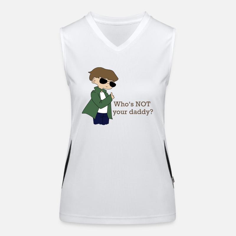 Not Your Daddy Funktionelles Kontrast-Tank Top für Frauen