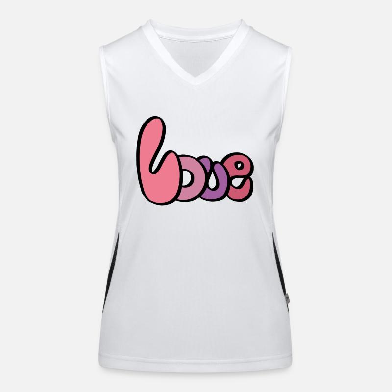 Me My Valentine Funktionelles Kontrast-Tank Top für Frauen