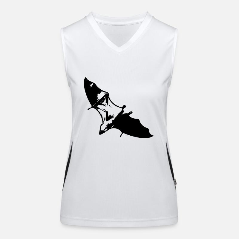 Gliding flying fox Women's Functional Contrast Tank Top