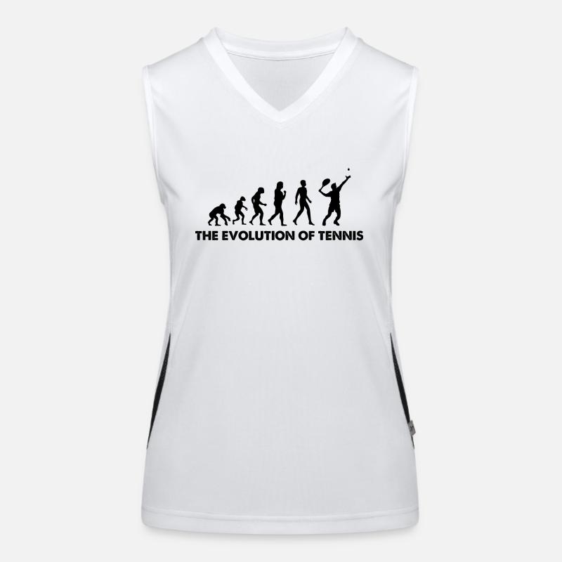 L’évolution du tennis Débardeur respirant contrasté Femme