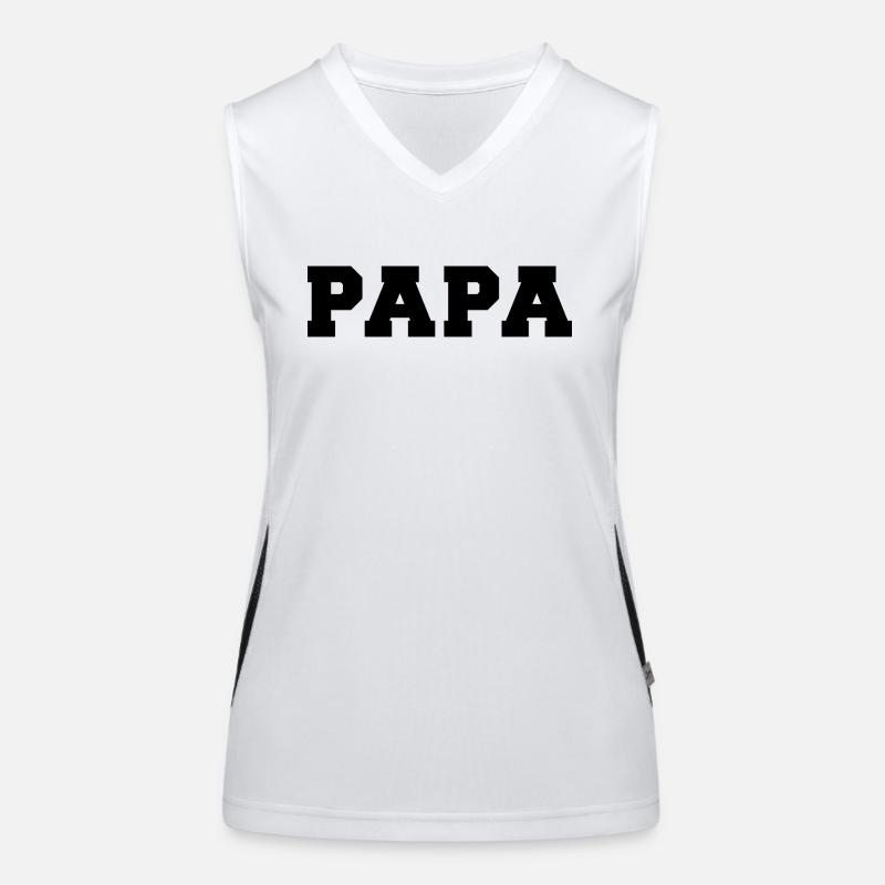papa Débardeur respirant contrasté Femme