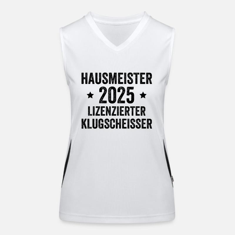 Janitor 2025 Licensed Smartass Women's Functional Contrast Tank Top