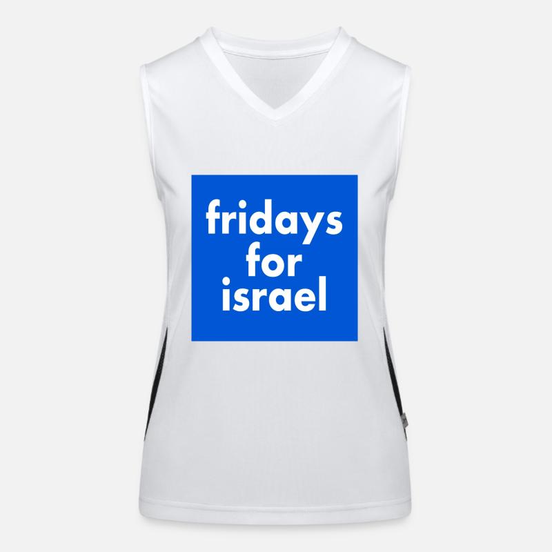 Fridays for israel Débardeur respirant contrasté Femme