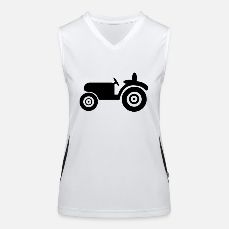 Tractor - Oldtimer Women's Functional Contrast Tank Top