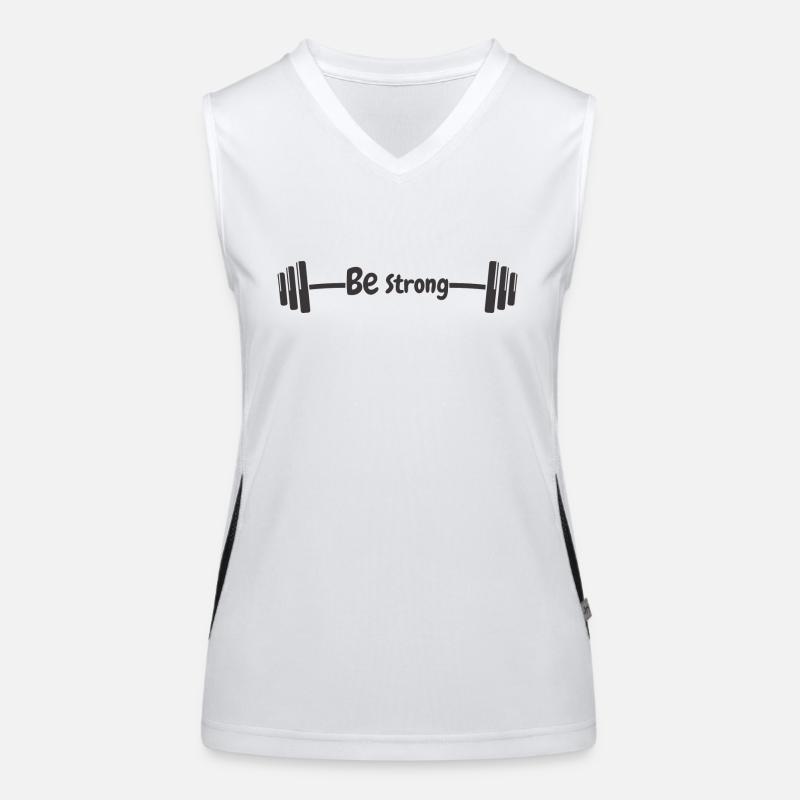 Be strong Women's Functional Contrast Tank Top