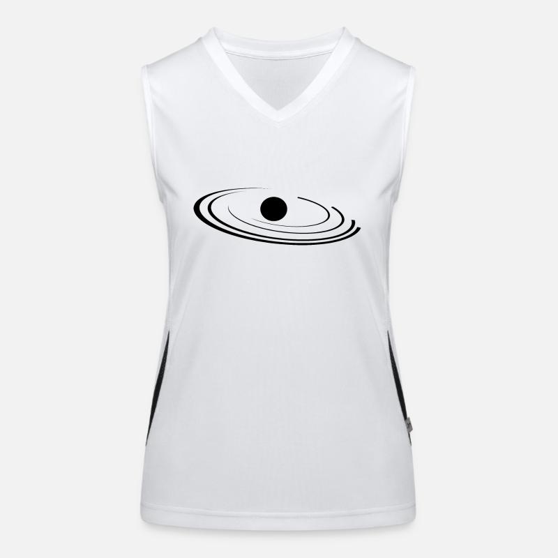 Theoretical planets Sun orbits Women's Functional Contrast Tank Top