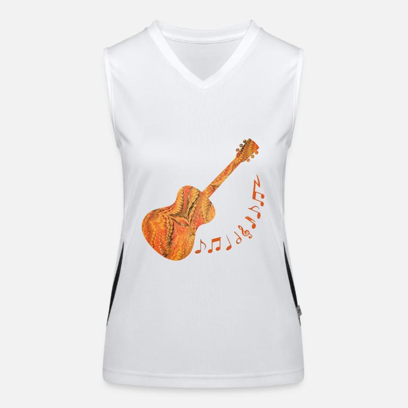 Guitar E 109 Women's Functional Contrast Tank Top