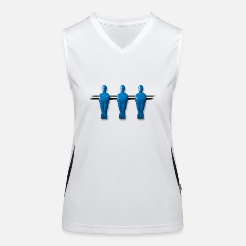 Soccer player Women's Functional Contrast Tank Top