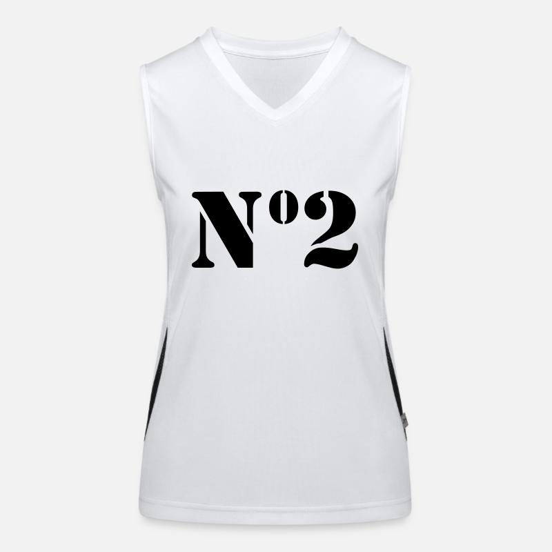 Nummer 2 // no2 Funktionelles Kontrast-Tank Top für Frauen