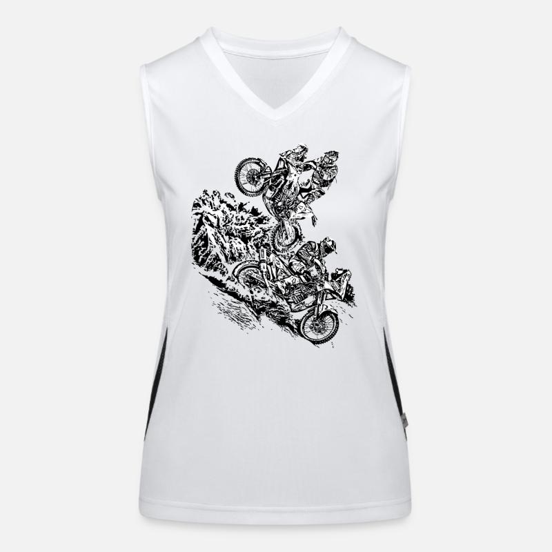 Rally Raid Women's Functional Contrast Tank Top