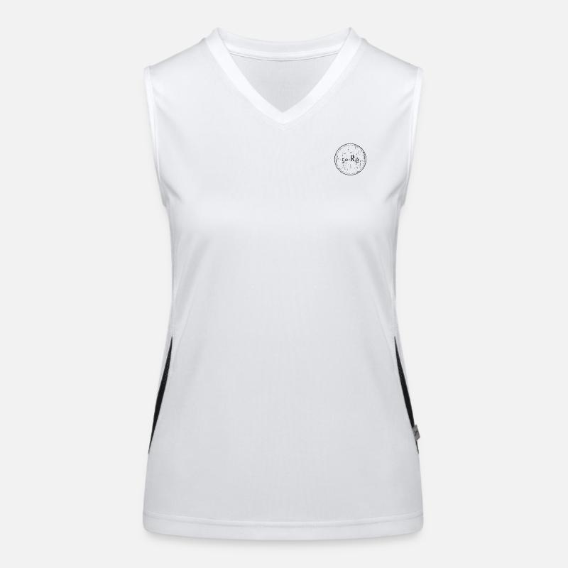 50 centimes des 50 centimes de Suisse Débardeur respirant contrasté Femme