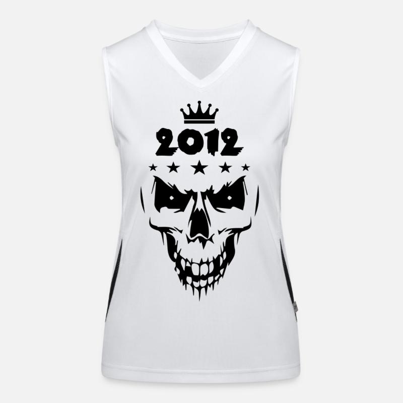 2012 Skull Women's Functional Contrast Tank Top