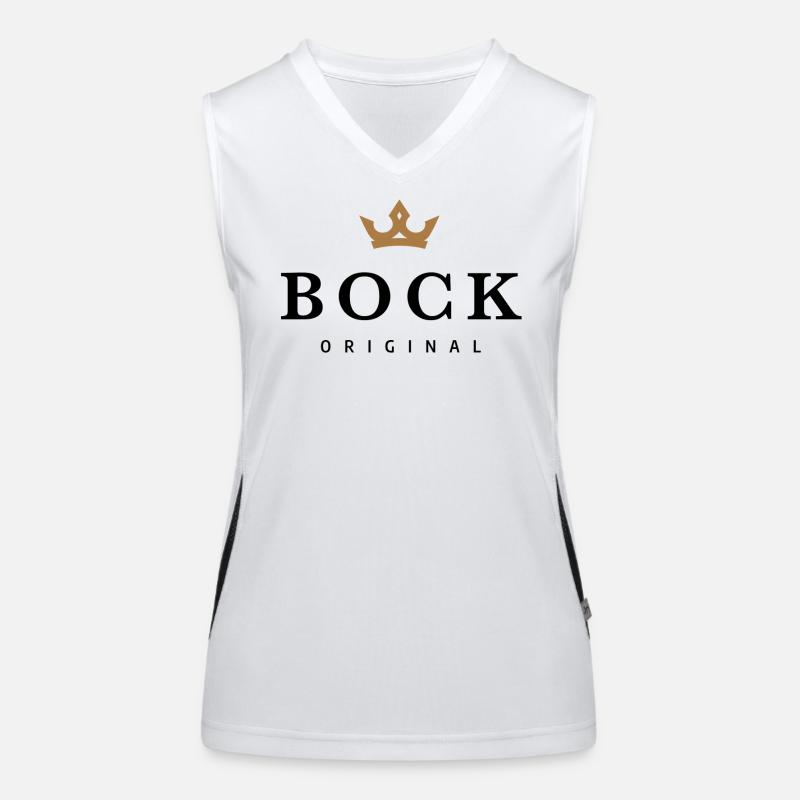 Bock Funktionelles Kontrast-Tank Top für Frauen