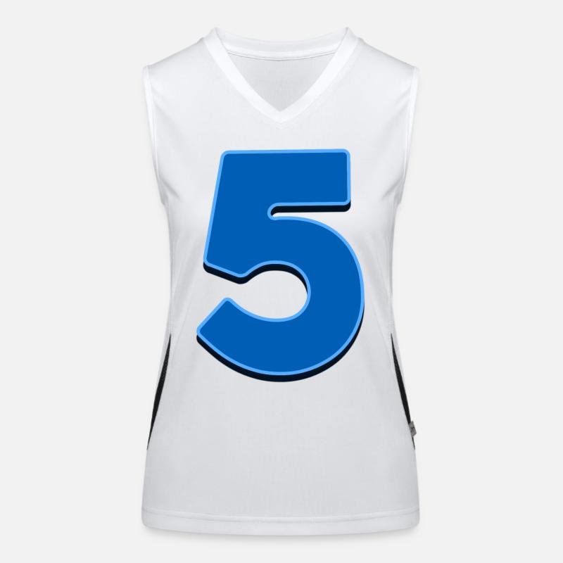 5 Funktionelles Kontrast-Tank Top für Frauen