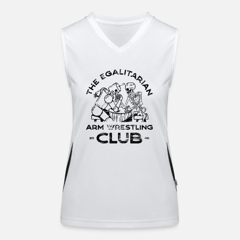 Bras de fer – 3 Débardeur respirant contrasté Femme