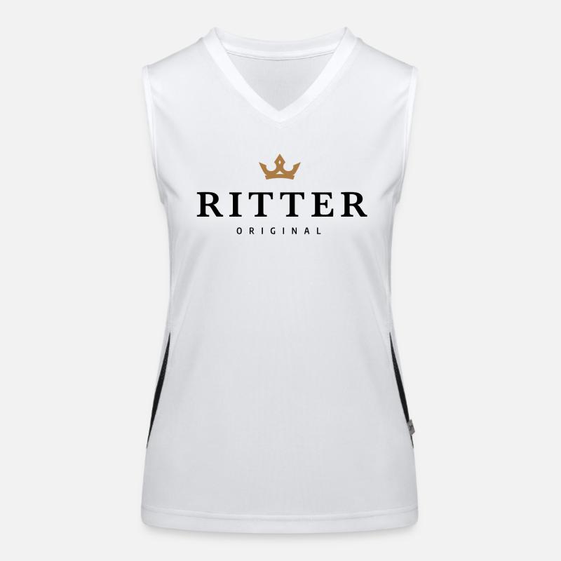 Ritter Funktionelles Kontrast-Tank Top für Frauen