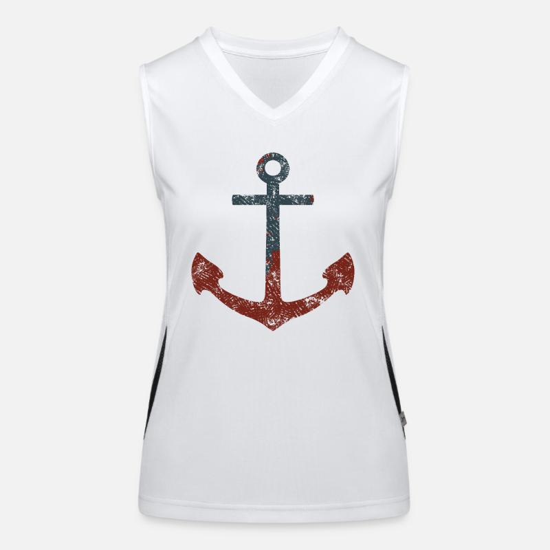 Anchor Women's Functional Contrast Tank Top