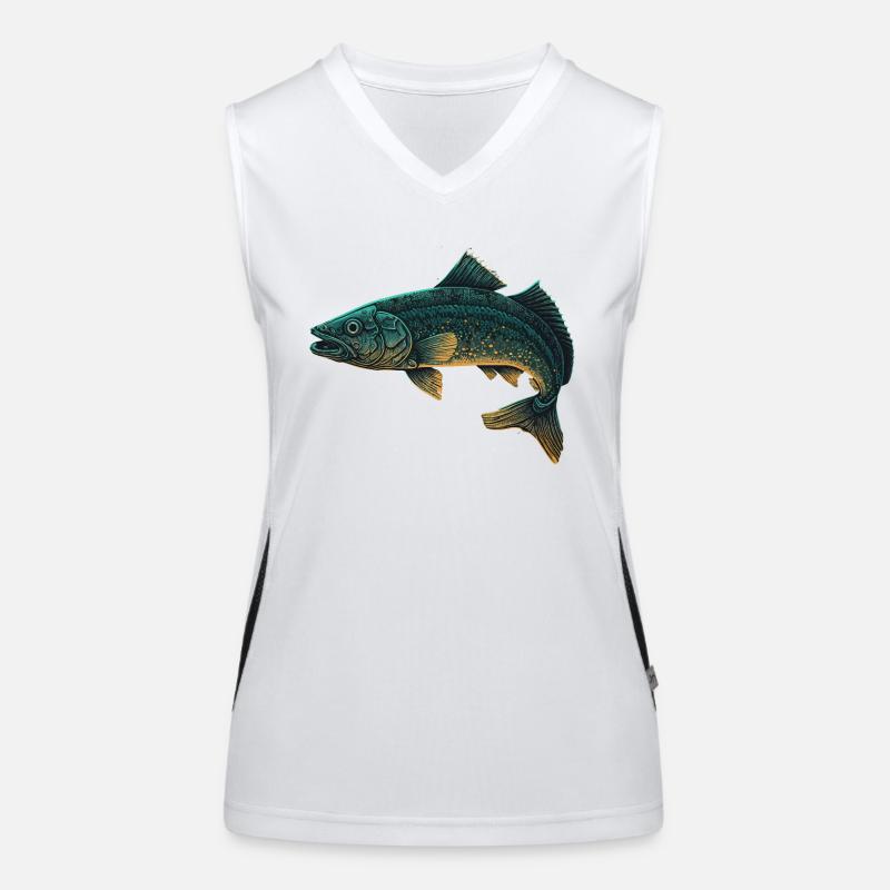 Angelgeschenke Funktionelles Kontrast-Tank Top für Frauen