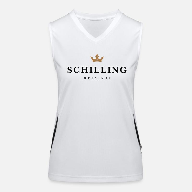 Schilling Funktionelles Kontrast-Tank Top für Frauen