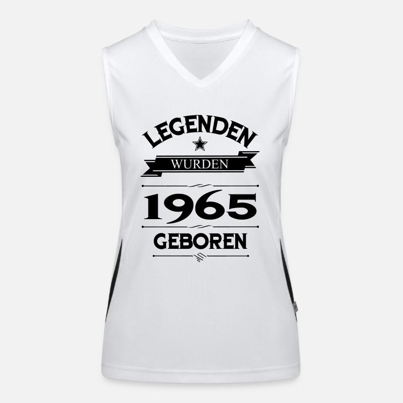 1965 Funktionelles Kontrast-Tank Top für Frauen