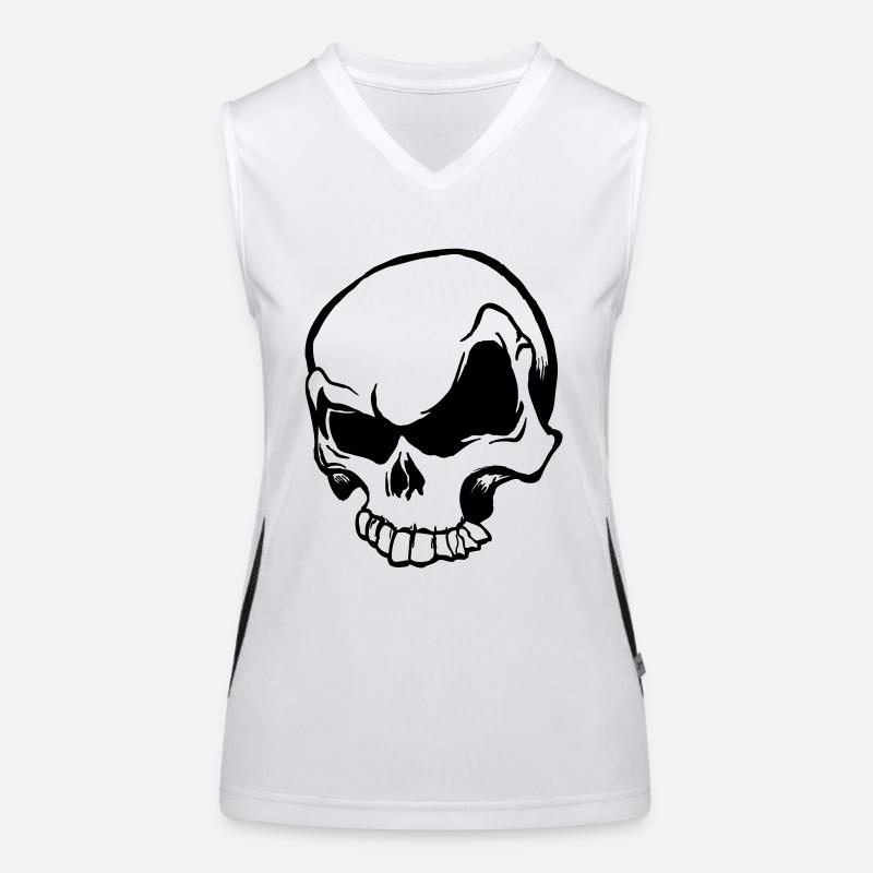 Skull Women's Functional Contrast Tank Top
