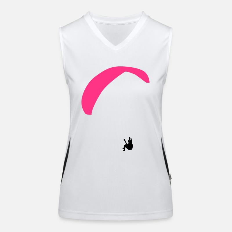 paragliding Women's Functional Contrast Tank Top