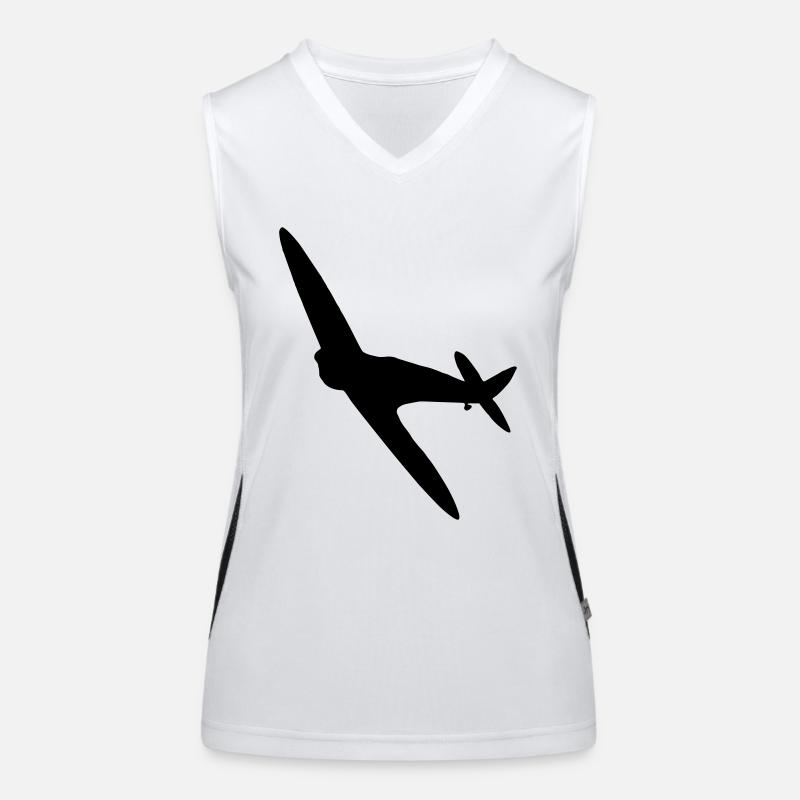 Spitfire Silhouette Débardeur respirant contrasté Femme