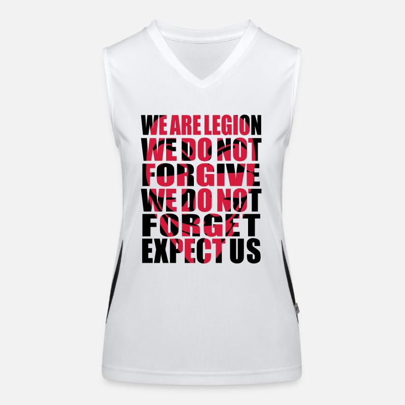 Anonymous Motto Shadow Débardeur respirant contrasté Femme