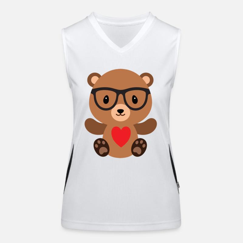 Ours Débardeur respirant contrasté Femme