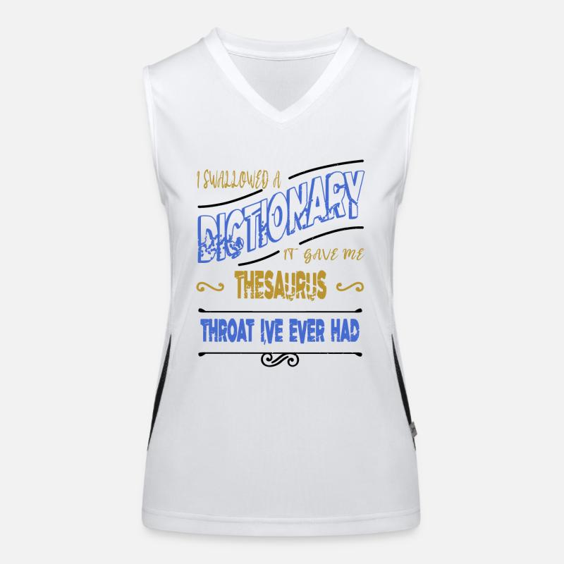 editer copywriter article birthday present idea Women's Functional Contrast Tank Top