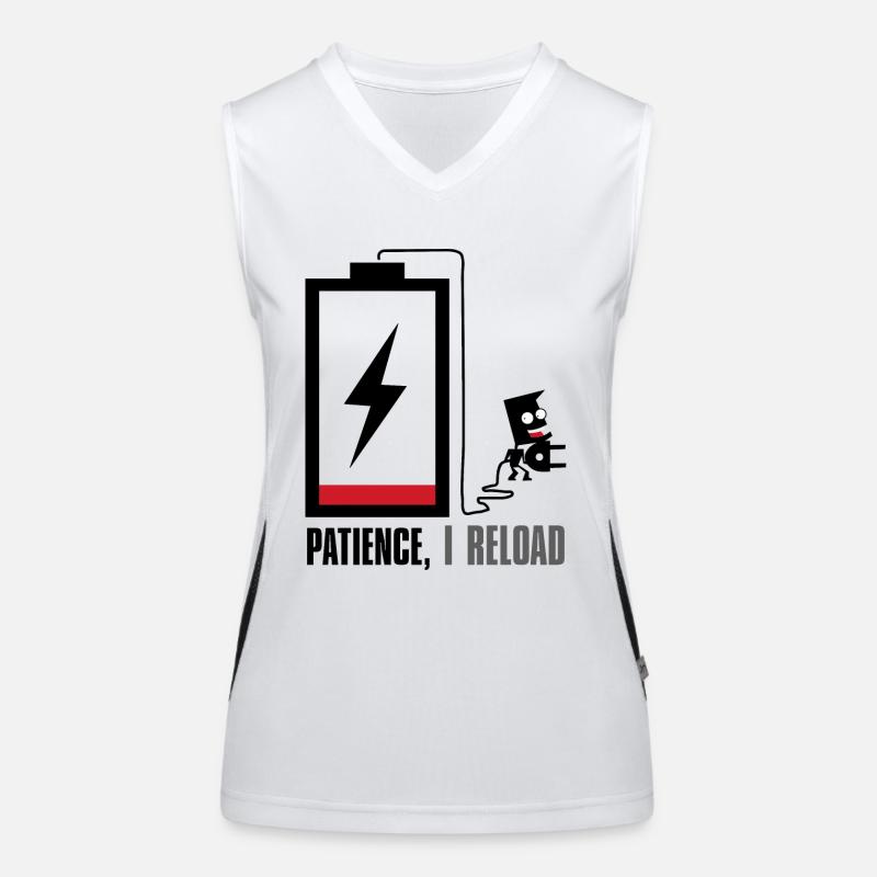 Geduld, ich lade nach... Funktionelles Kontrast-Tank Top für Frauen