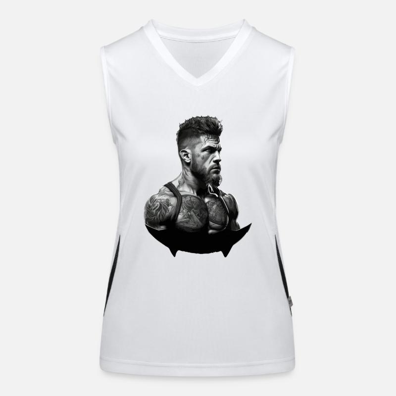 MMA Funktionelles Kontrast-Tank Top für Frauen
